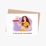 Chappell Roan Hot To Go Love/Anniversary Card