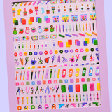Nail Art Stickers - Craft Room