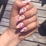 Nail Art Stickers - Pink Pony