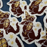 Violin Cat - Embroidered Patch