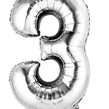 34" Jumbo Foil Number Balloon