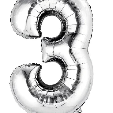 34" Jumbo Foil Number Balloon
