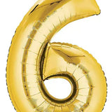 34" Jumbo Foil Number Balloon