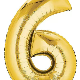 34" Jumbo Foil Number Balloon