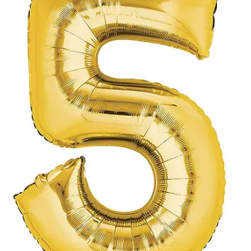 34" Jumbo Foil Number Balloon