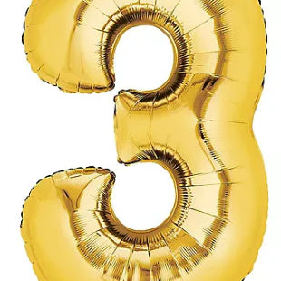34" Jumbo Foil Number Balloon