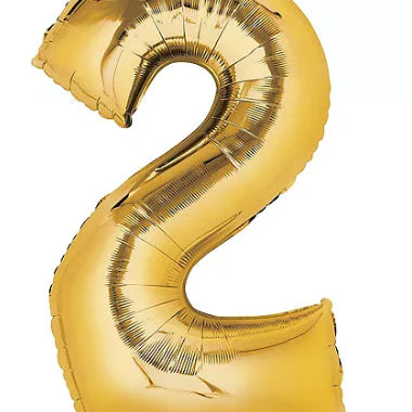 34" Jumbo Foil Number Balloon
