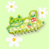 Mushroom Cat Hair Claw Clip