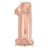 34" Jumbo Foil Number Balloon
