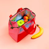 Helio Feretti Bon Appétit Lunch Bag - Olive / Blue
