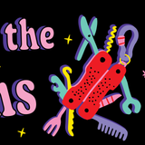 Lesbians Multi-Tool Sticker