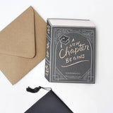 A New Chapter Begins - Graduation Card
