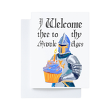 Cryptic Paper Co Birthday Card - Thy Middle Ages