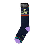 Gumball Poodle Gym Socks 'Gay Gourmet'