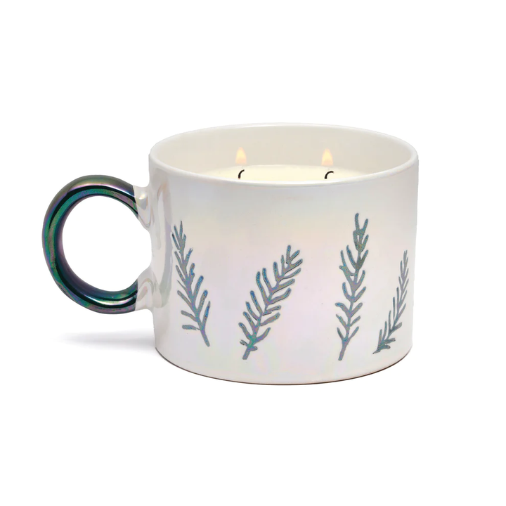 Cypress and Fir 8oz Holiday Mug Candle