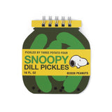 Snoopy Pickle Jar Mini Notebook