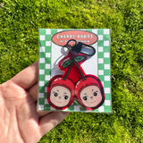 Cherry Babies Acrylic Keychain