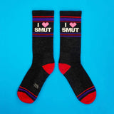 Gumball Poodle Gym Socks 'I ❤️ Smut'