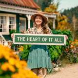 'The Heart of it All' Felt Banner