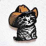 Howdy Kitty Enamel Pin