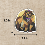 Princess Donut Sticker