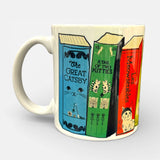 MEOWsterpieces of KITerature Book Spine 11 oz. Mug