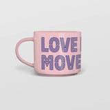 14oz. Ceramic Mug 'Love the Movement'
