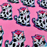 Cowgirl Kitty Sticker