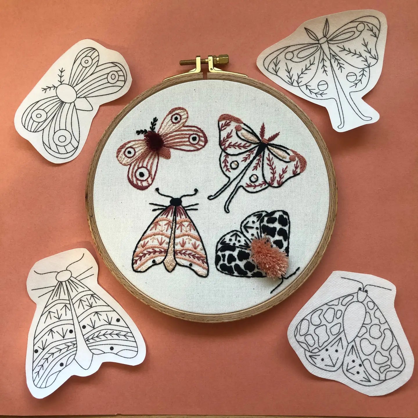 MCreativeJ Peel/Stick Embroidery Patterns