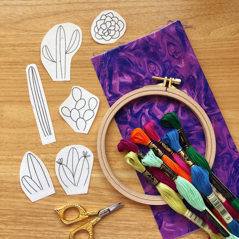 MCreativeJ Peel/Stick Embroidery Patterns