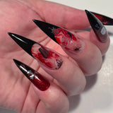 Nail Art Stickers - Vamp