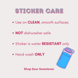 Labubu Sticker - Pink