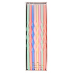 Meri Meri Mixed Twisted Long Candles