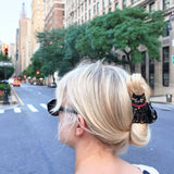 Hand-painted Kawaii Cat Claw Hair Clip - Black