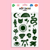 Hot Dang Press Iron Ons - Assorted styles