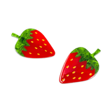 Jenny Lemons Strawberry Alligator Hair Clip Set