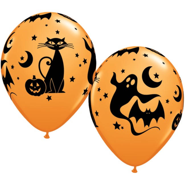 Spooky Halloween Latex Balloon