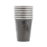 Congrats Grad Black Paper Party Cup