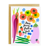 Fresh As Fuck Love/Anniversary Card