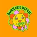 Claire Morales Bookish Bitch Sticker