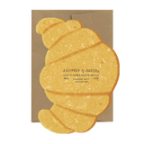 Croissant Card - French Collection Die Cut