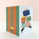 Puffins and Presents Holiday Card