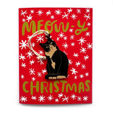 Meowy Christmas w/ Cat Ornament Holiday Card