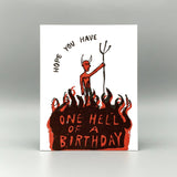 Westland Press Birthday Card - One Hell