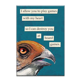 Mincing Mockingbird Magnet