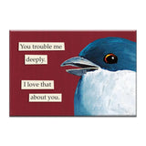 Mincing Mockingbird Magnet