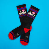 Gumball Poodle Gym Socks 'I ❤️ Smut'