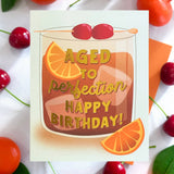The Social Type Birthday Card Aged to Perfection