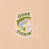 Gone Fishin' Trout Sticker