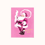 Sassy Santa Holiday Card